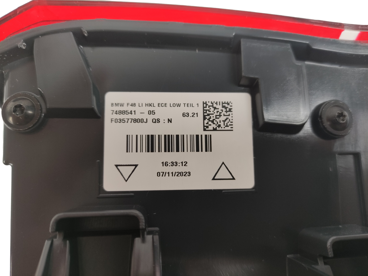 BMW X1 Originale Fanale Posteriore Esterno SX 63217350711 63217488541