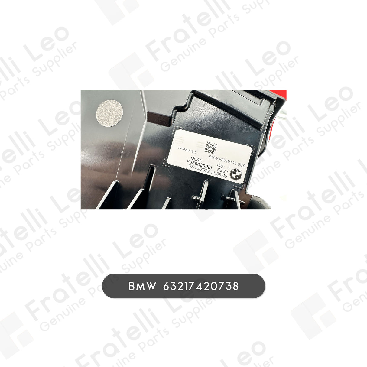 BMW X2 Original Rückleuchte Außen Rechts 63217420738