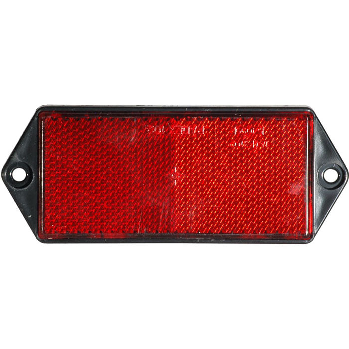 UNIVERSALE Catadiottro 51x127 Rosso C/Fori | Fratelli Leo.