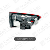 BMW X1 Originale Fanale Posteriore LED Interno DX 63217350698 63212710636