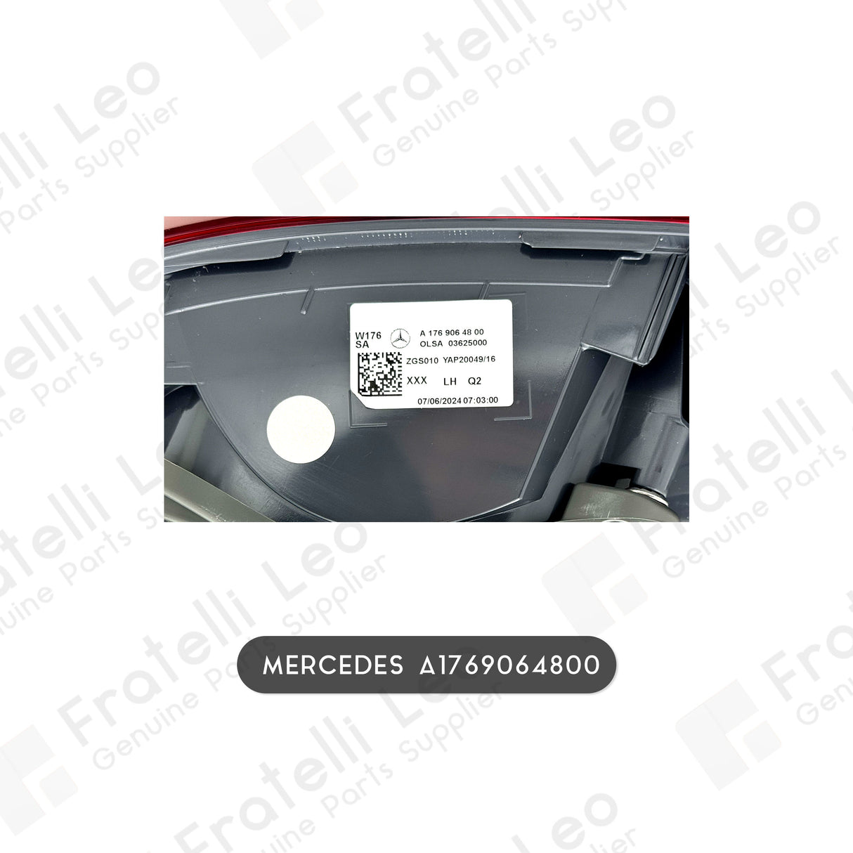 MERCEDES A-KLASSE Original Rückleuchte links A1769064800