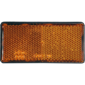 UNIVERSALE Catadiottro 51x103 Adesivo Arancione | Fratelli Leo.